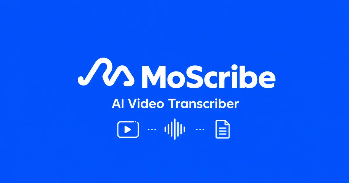Image associated with MoScribe